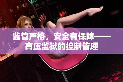 监管严格，安全有保障——高压监狱的控制管理