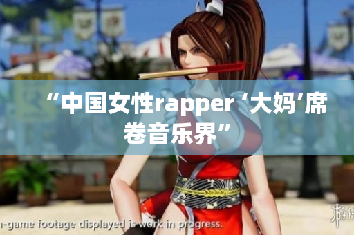 “中国女性rapper ‘大妈’席卷音乐界”