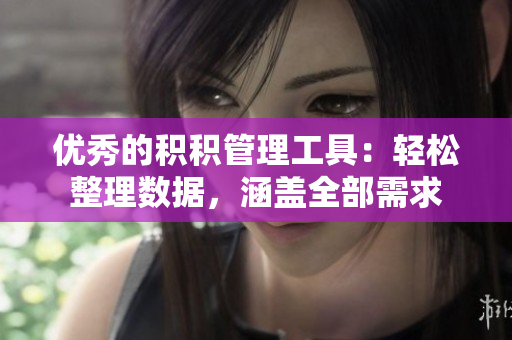 优秀的积积管理工具：轻松整理数据，涵盖全部需求