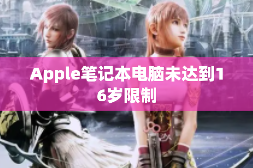 Apple笔记本电脑未达到16岁限制