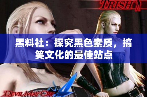 黑料社：探究黑色素质，搞笑文化的最佳站点