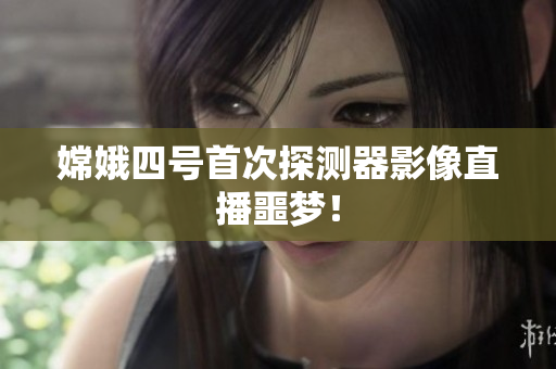 嫦娥四号首次探测器影像直播噩梦！