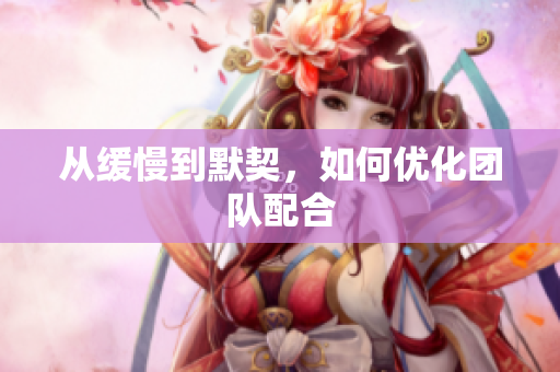从缓慢到默契，如何优化团队配合