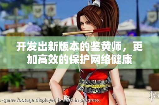 开发出新版本的鉴黄师，更加高效的保护网络健康