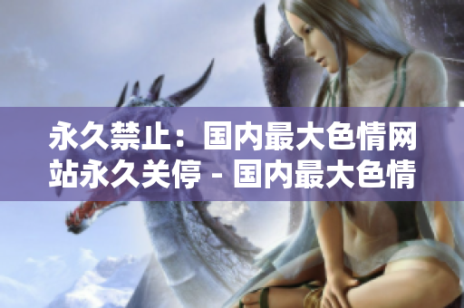 永久禁止：国内最大色情网站永久关停 - 国内最大色情网站被永久封禁
