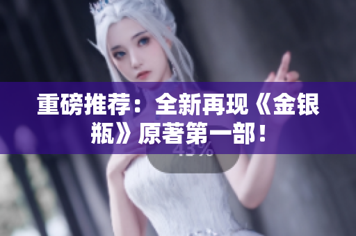 重磅推荐：全新再现《金银瓶》原著第一部！