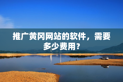推广黄冈网站的软件，需要多少费用？