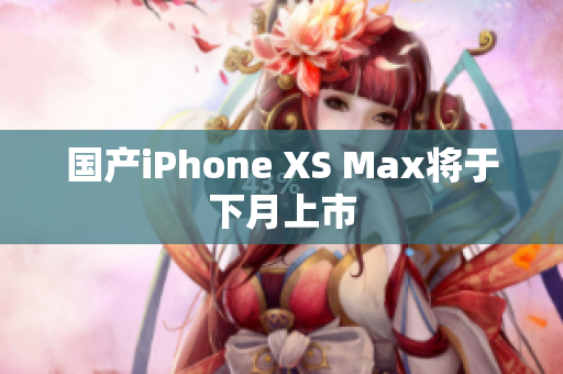 国产iPhone XS Max将于下月上市