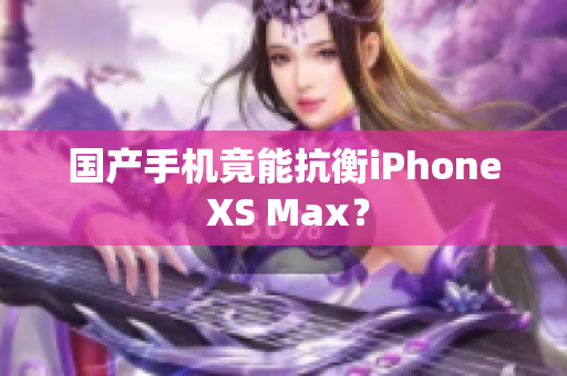 国产手机竟能抗衡iPhone XS Max？