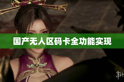 国产无人区码卡全功能实现