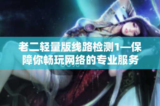 老二轻量版线路检测1—保障你畅玩网络的专业服务