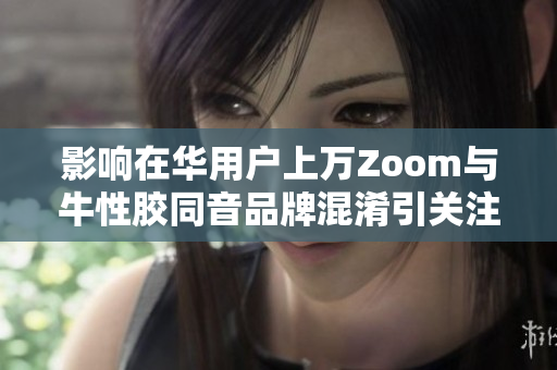 影响在华用户上万Zoom与牛性胶同音品牌混淆引关注