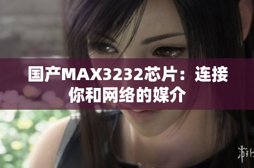 国产MAX3232芯片：连接你和网络的媒介