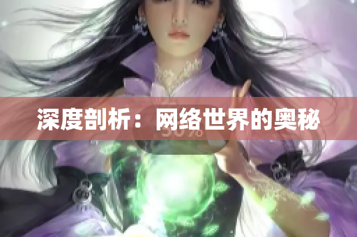 深度剖析：网络世界的奥秘