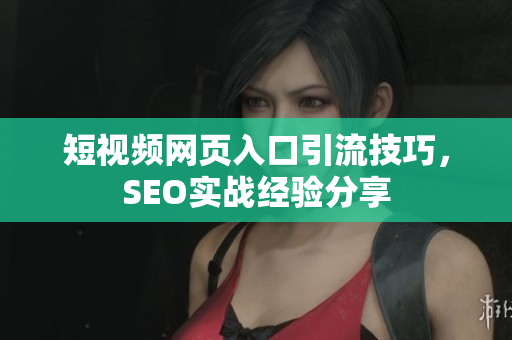 短视频网页入口引流技巧，SEO实战经验分享