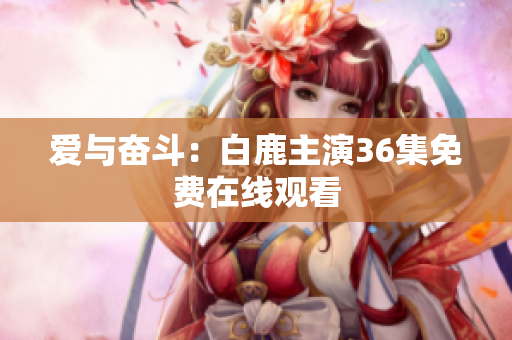 爱与奋斗：白鹿主演36集免费在线观看