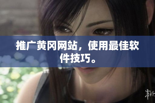 推广黄冈网站，使用最佳软件技巧。