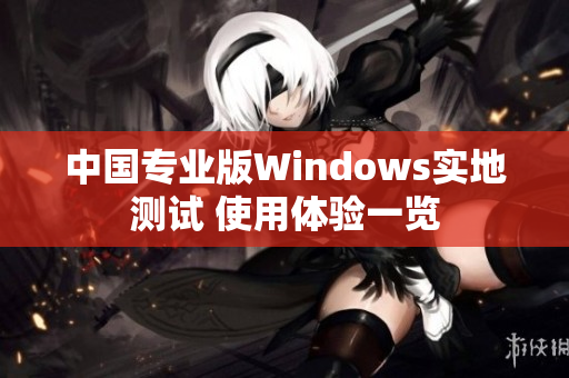 中国专业版Windows实地测试 使用体验一览