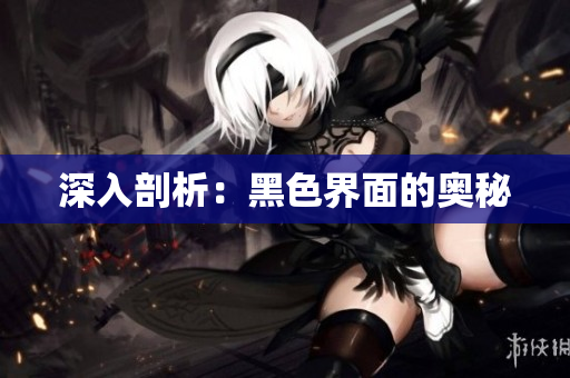 深入剖析：黑色界面的奥秘