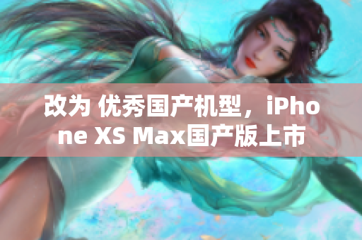 改为 优秀国产机型，iPhone XS Max国产版上市