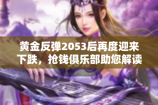 黄金反弹2053后再度迎来下跌，抢钱俱乐部助您解读市场动态