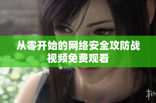 从零开始的网络安全攻防战视频免费观看