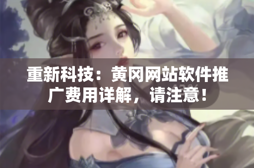 重新科技：黄冈网站软件推广费用详解，请注意！