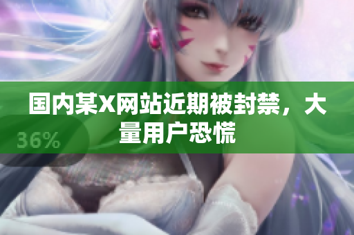 国内某X网站近期被封禁，大量用户恐慌