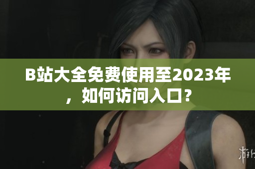 B站大全免费使用至2023年，如何访问入口？