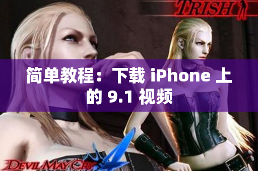 简单教程：下载 iPhone 上的 9.1 视频