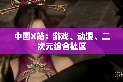 中国X站：游戏、动漫、二次元综合社区