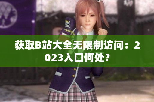 获取B站大全无限制访问：2023入口何处？