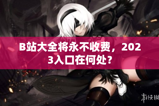 B站大全将永不收费，2023入口在何处？