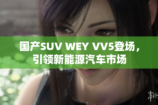 国产SUV WEY VV5登场，引领新能源汽车市场