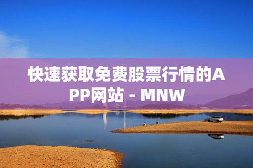 快速获取免费股票行情的APP网站 - MNW