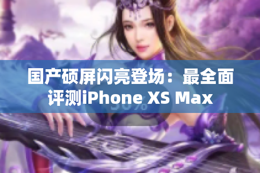 国产硕屏闪亮登场：最全面评测iPhone XS Max