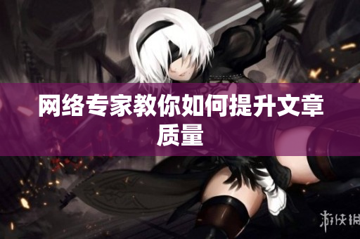 网络专家教你如何提升文章质量