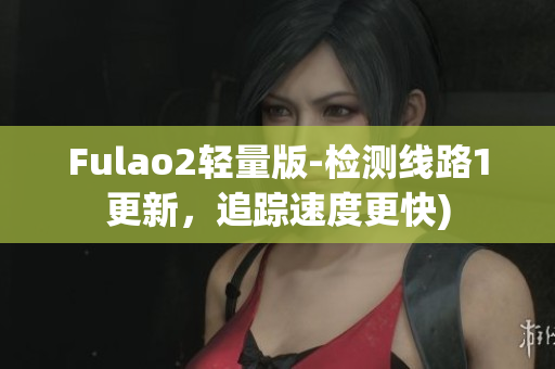 Fulao2轻量版-检测线路1更新，追踪速度更快)