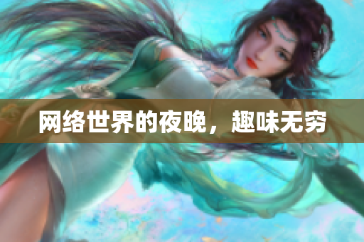 网络世界的夜晚，趣味无穷