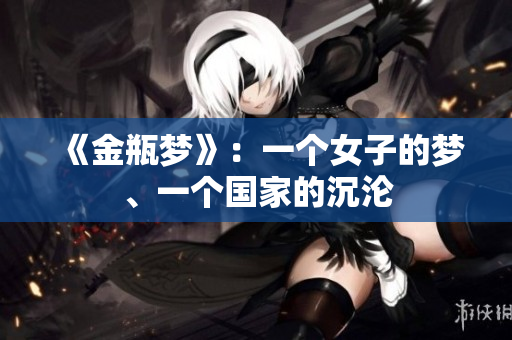 《金瓶梦》：一个女子的梦、一个国家的沉沦