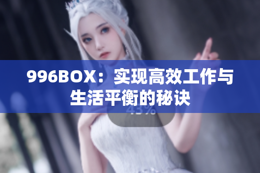 996BOX：实现高效工作与生活平衡的秘诀