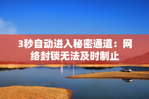 3秒自动进入秘密通道：网络封锁无法及时制止