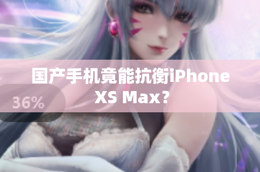 国产手机竟能抗衡iPhone XS Max？
