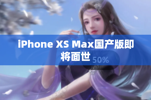 iPhone XS Max国产版即将面世