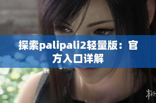 探索palipali2轻量版：官方入口详解