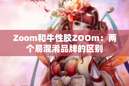 Zoom和牛性胶ZOOm：两个易混淆品牌的区别