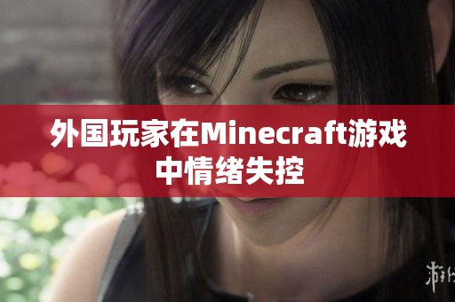 外国玩家在Minecraft游戏中情绪失控