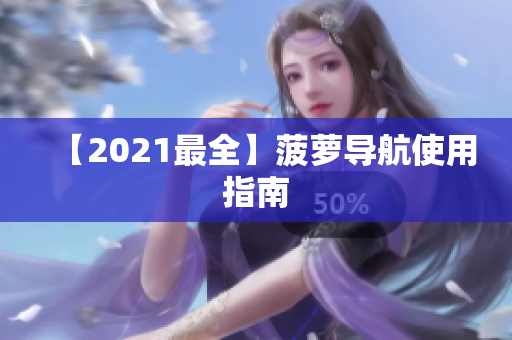 【2021最全】菠萝导航使用指南
