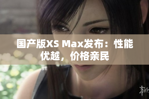 国产版XS Max发布：性能优越，价格亲民