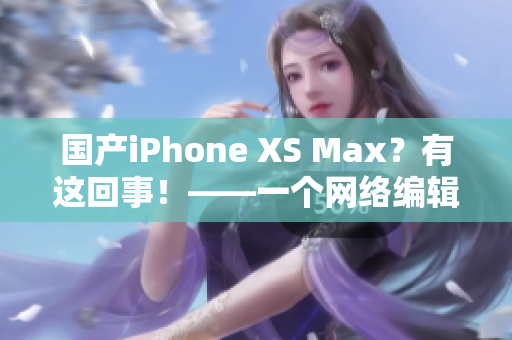 国产iPhone XS Max？有这回事！——一个网络编辑的视角